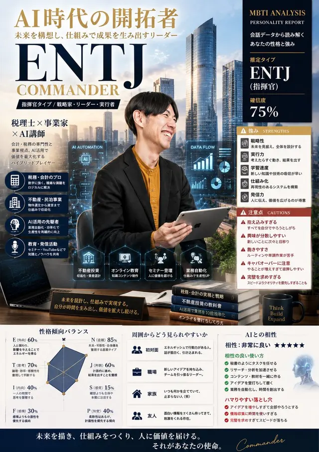 MBTI Personality Character Card Poster preview image 1