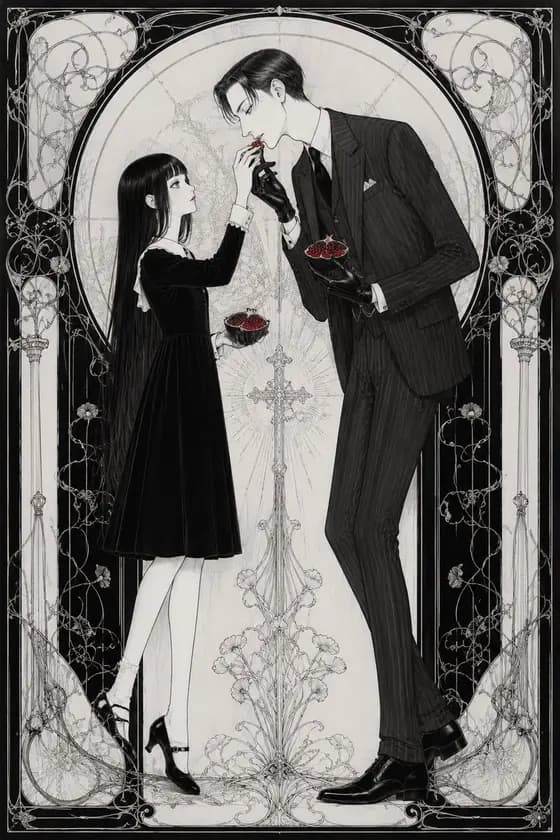 Gothic Art Nouveau Offering preview image 1