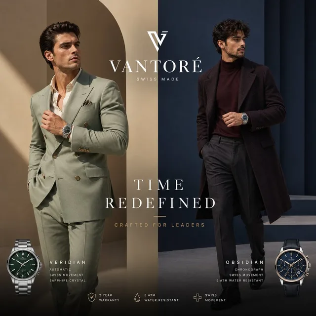 Luxury Split Watch Campaign preview image 1