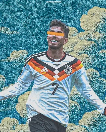 Cinematic Stylized Football Poster preview image 1
