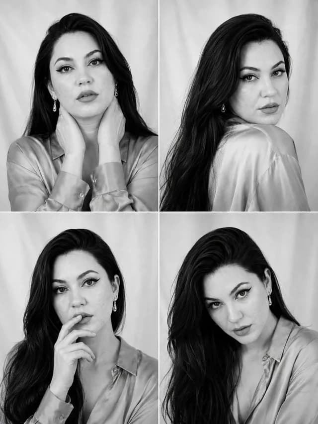 Fashion Casting Contact Sheet preview image 1