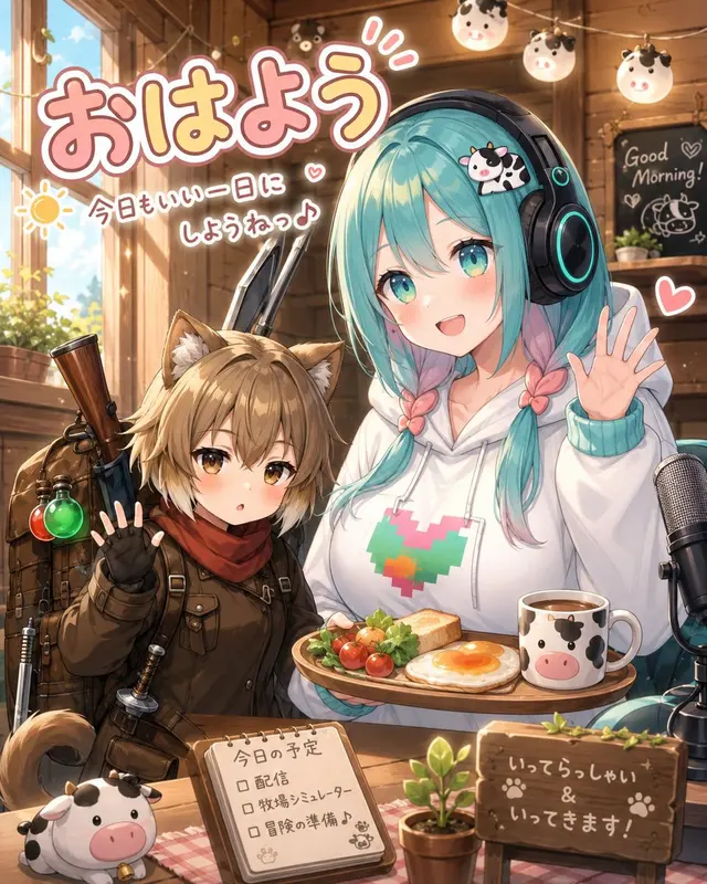 Cozy Anime Morning Livestream preview image 1