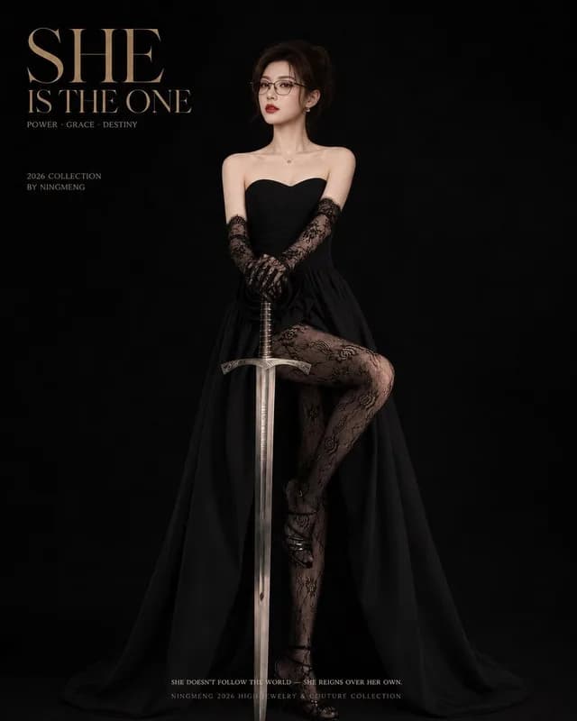 Dark Queen Aesthetic Fashion Elements preview image 1