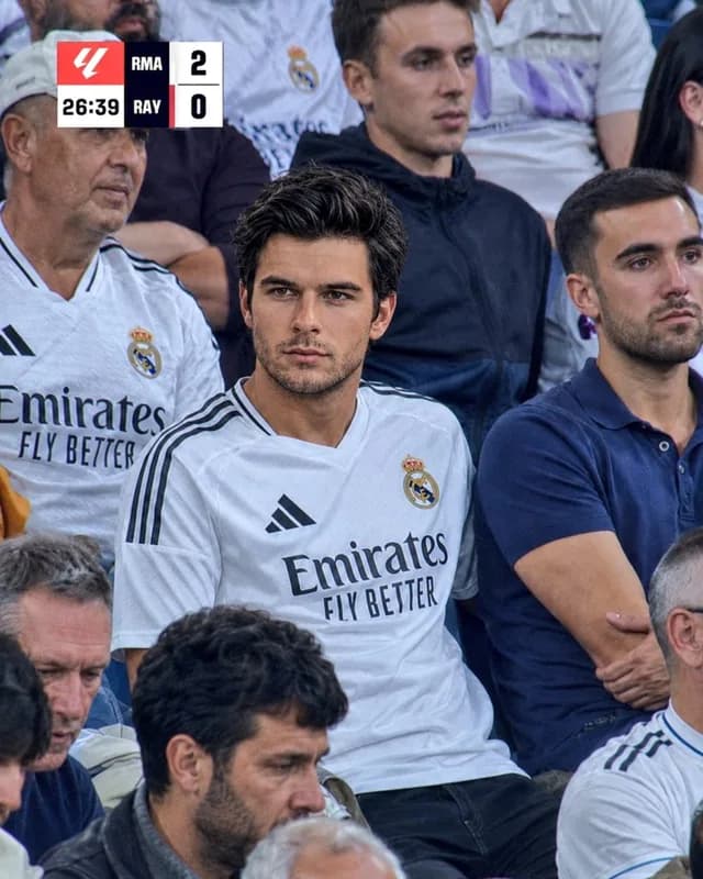 Realistic Real Madrid Football Stadium Fan Portrait preview image 1