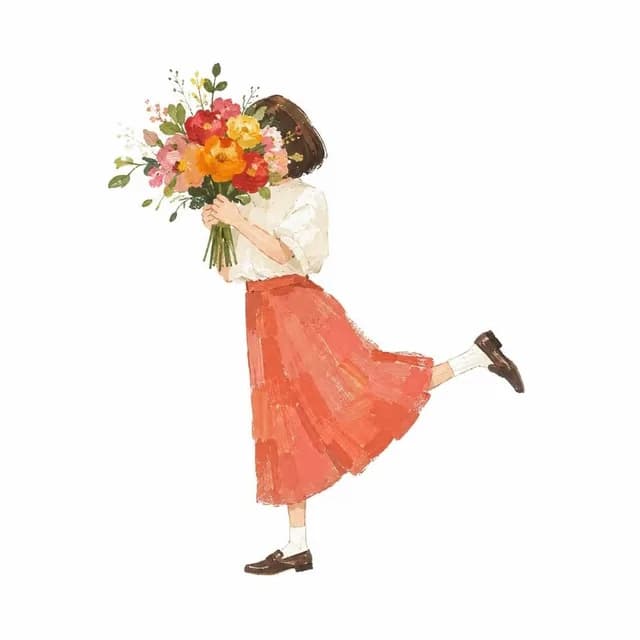 Gouache Style Playful Illustration preview image 1