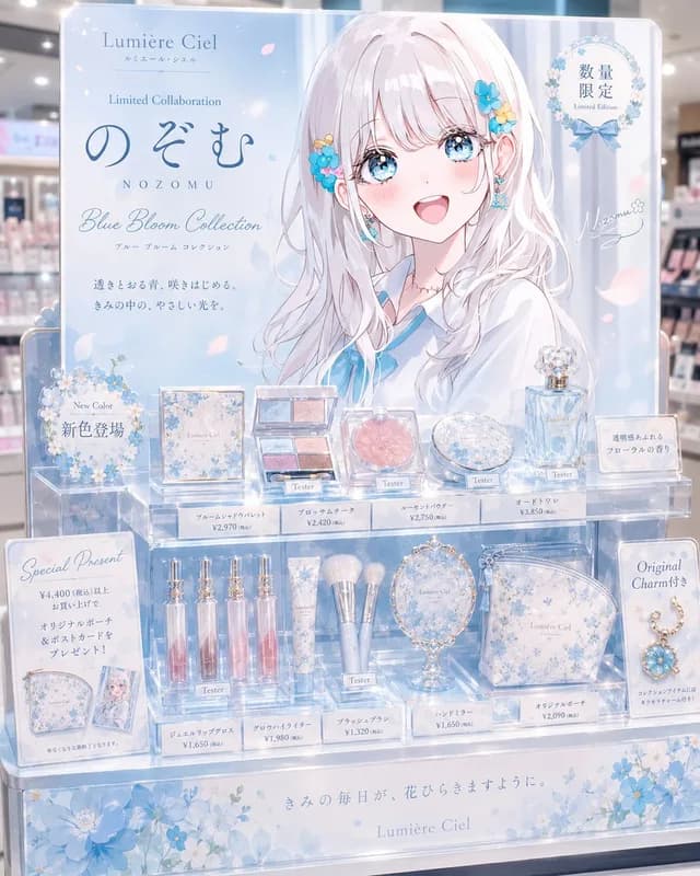 Anime Limited Cosmetics Display preview image 1