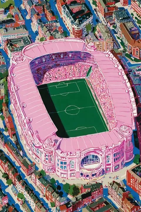 Dreamlike Football Surrealist Illustration preview image 1