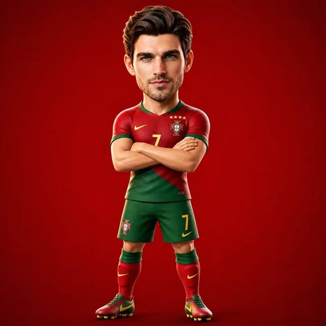 3D Cartoon Football Character Creator preview image 1