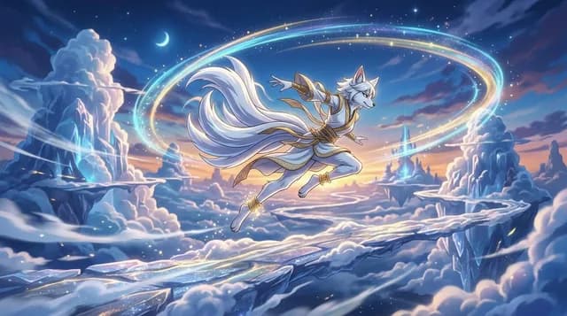 Celestial Nine-Tailed Fox Spirit preview image 1