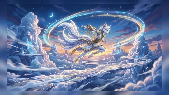 Celestial Nine-Tailed Fox Spirit preview image 1