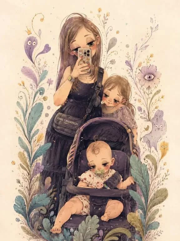 Surreal Pastel Gouache Illustration preview image 1