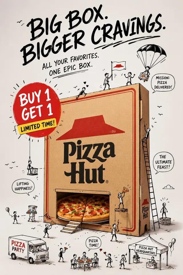 Doodle-Style Mixed Media Advertising - 1 preview image 1