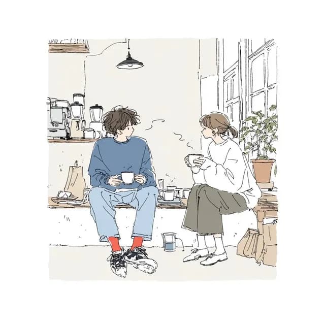 Japanese Lifestyle Sketch Illustration - 1 preview image 1