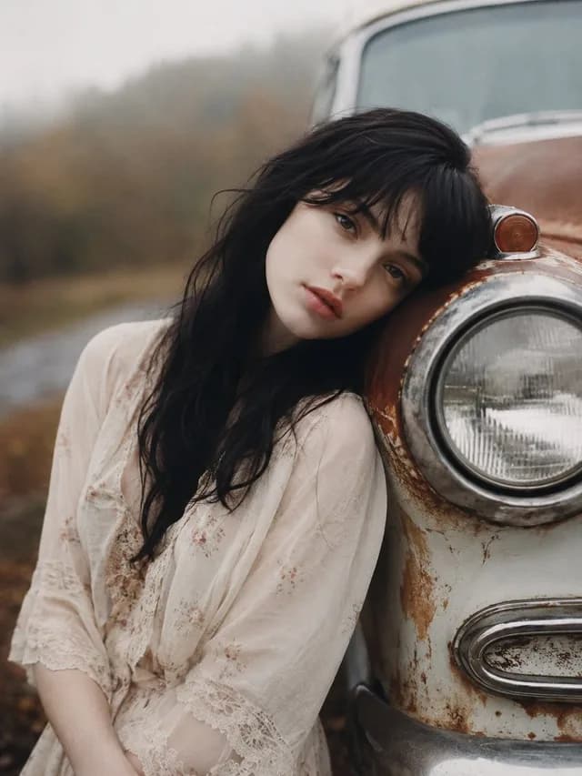 Haunting Vintage Americana Portrait preview image 1