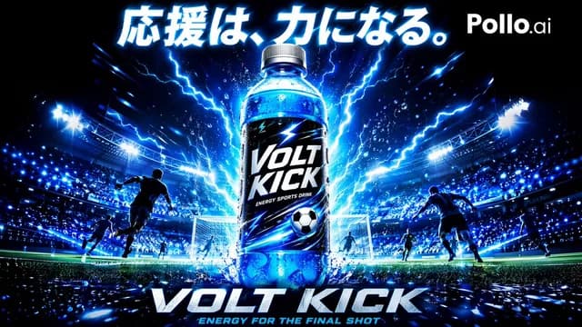 Volt Kick Soccer Energy Drink Poster - 1 preview image 1