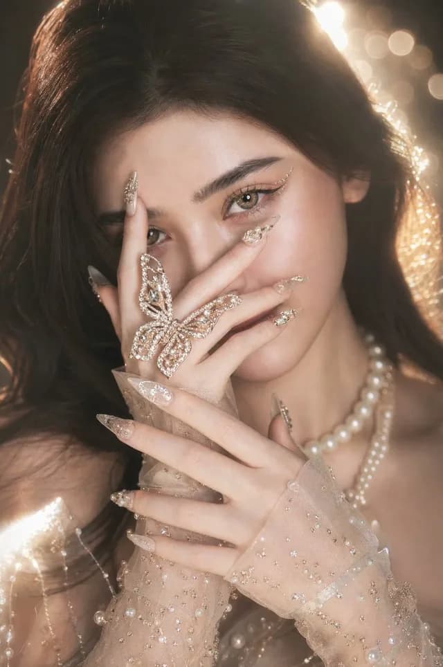 Hyper-Realistic Porcelain Beauty Portrait - 1 preview image 1