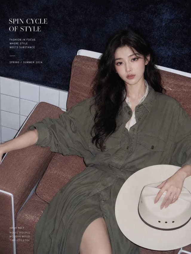 Western Editorial Magazine Portrait - 1 preview image 1
