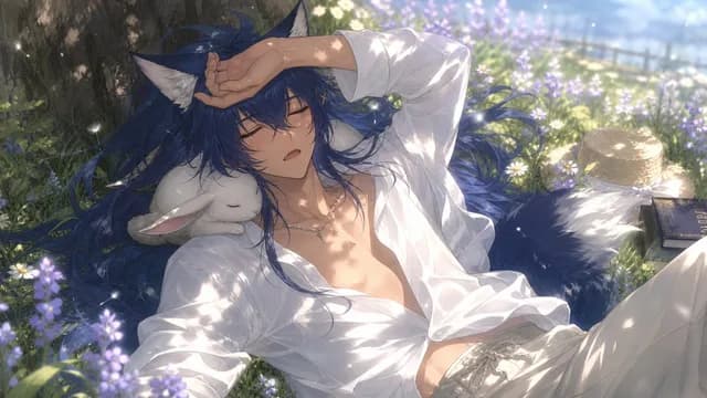 Wolf Boy Summer Meadow Nap preview image 1