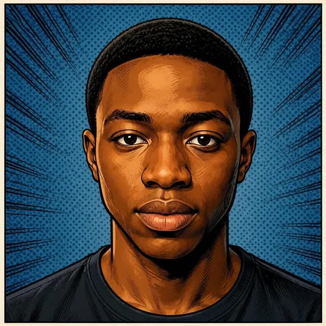 Cosmic Comic Portrait preview image 1