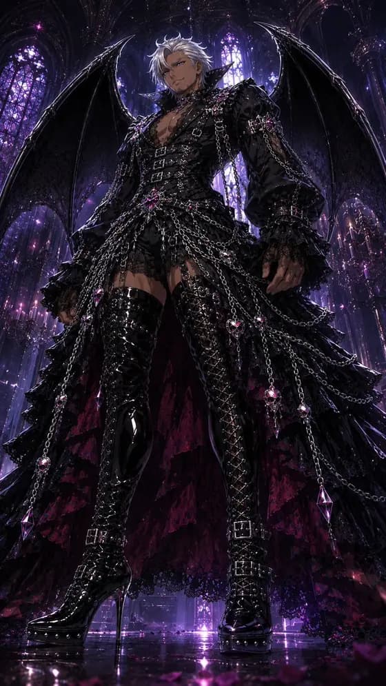 Gothic Demon Lord Couture preview image 1