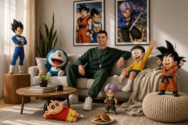 Surreal Anime & Reality Living Room - 1 preview image 1