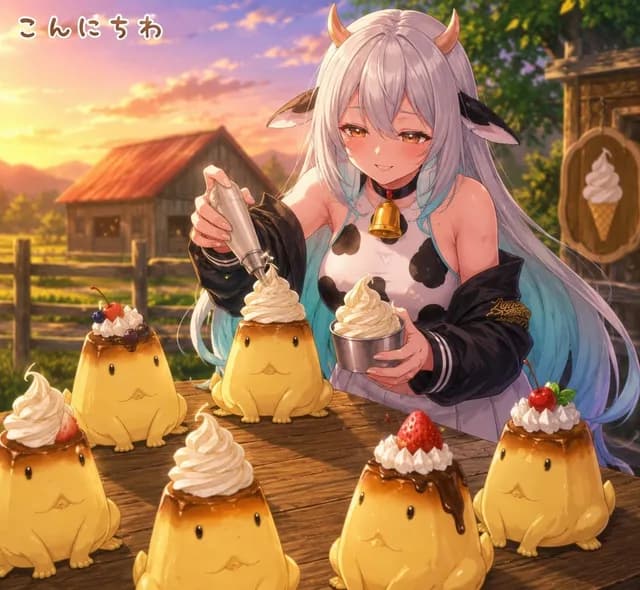 Cow Girl Pudding Dessert Stall preview image 1