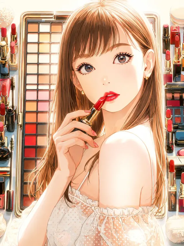 Anime Lipstick Beauty Portrait preview image 1