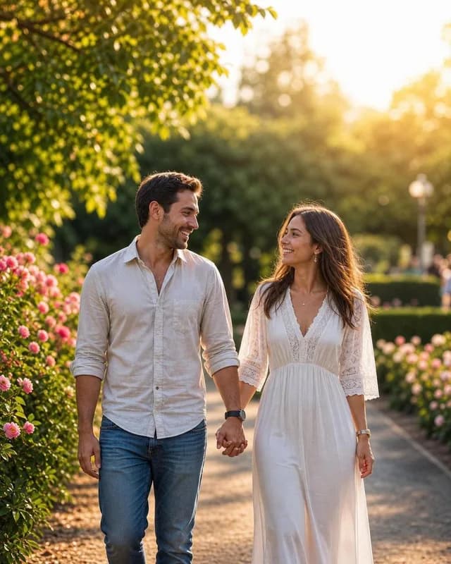 Romantic Couple Park Photography - 1 preview image 1