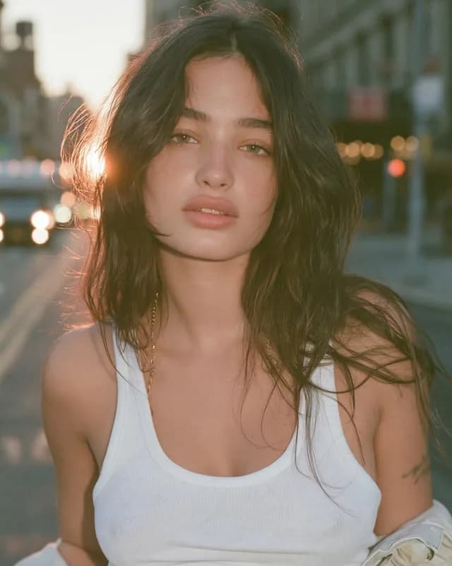 Cinematic Golden Hour Urban Portrait preview image 1