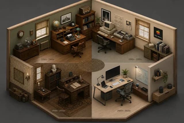 Isometric Room History Timeline preview image 1