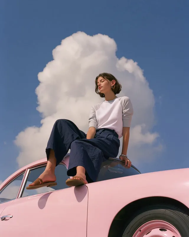 Vintage Porsche Fashion Editorial - 1 preview image 1