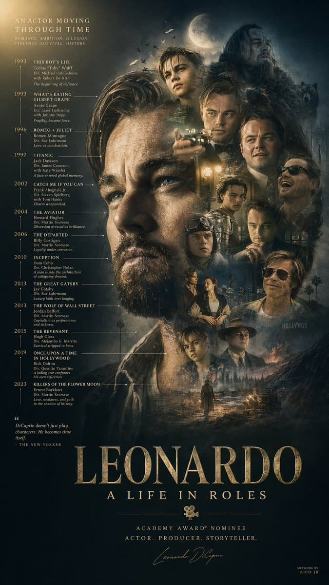 Mirrored Actor Retrospective Poster preview image 2