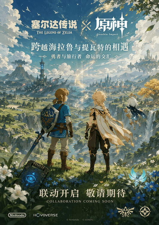 Game Crossover Promotional Poster preview image 3