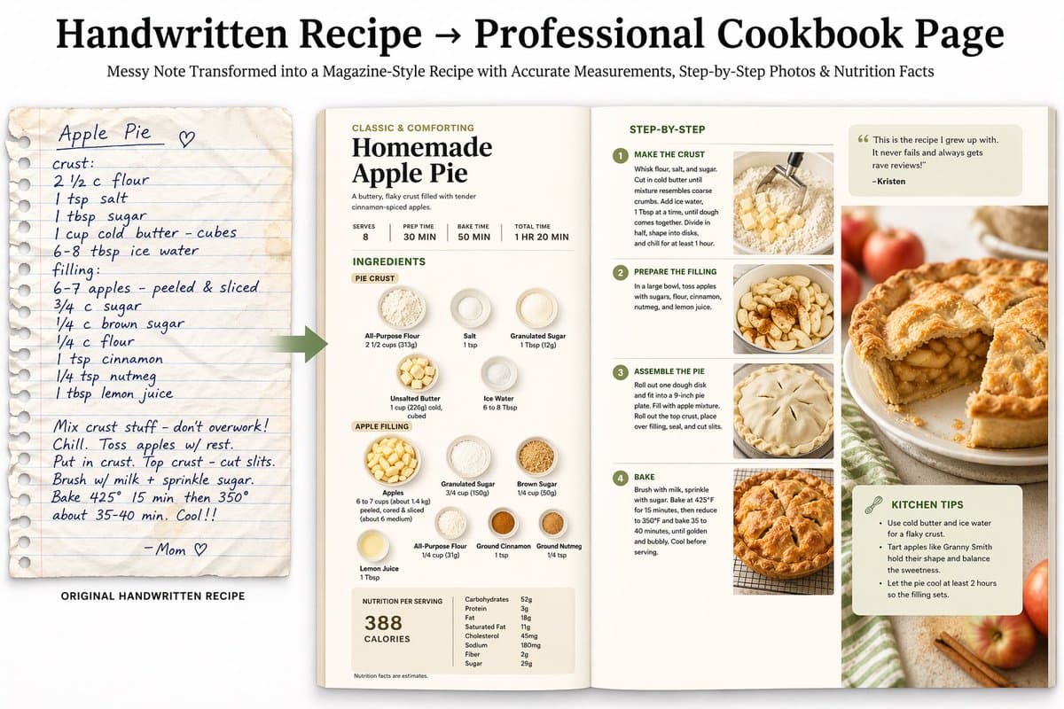 Professional Cookbook Layout Generator preview image 1