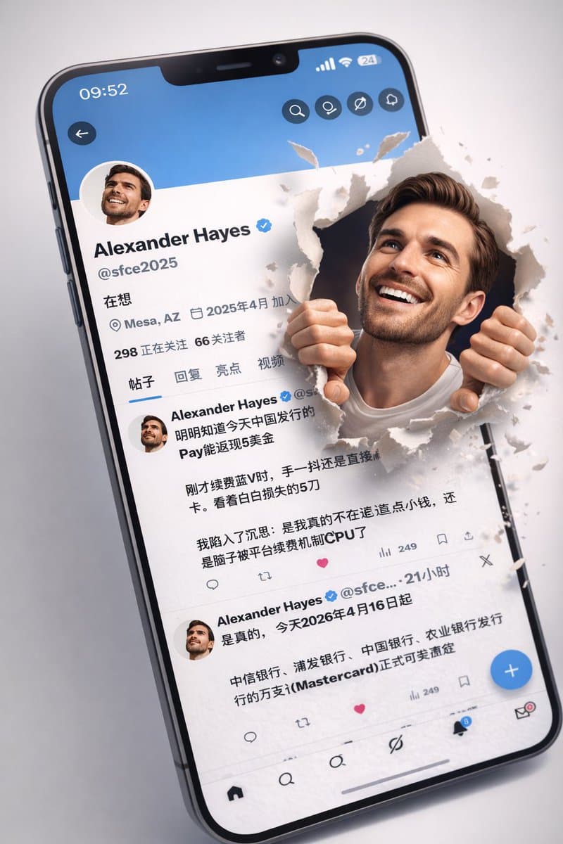 3D Realistic X Profile Interface preview image 2