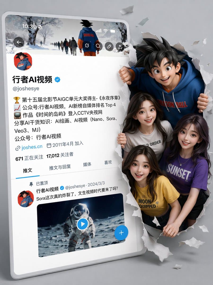 3D Social Media Profile Break-Out preview image 2