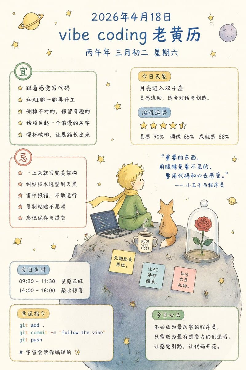Whimsical Programmer Almanac Infographic preview image 1
