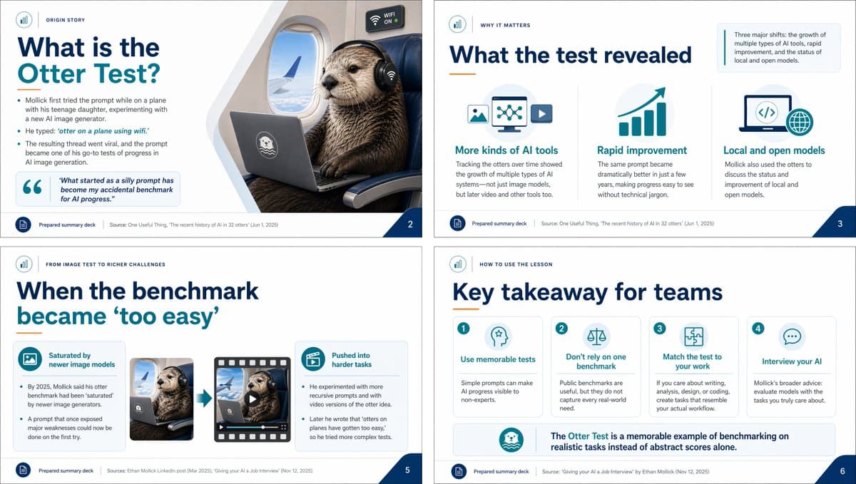 Otter Scientist Presentation Slide preview image 2
