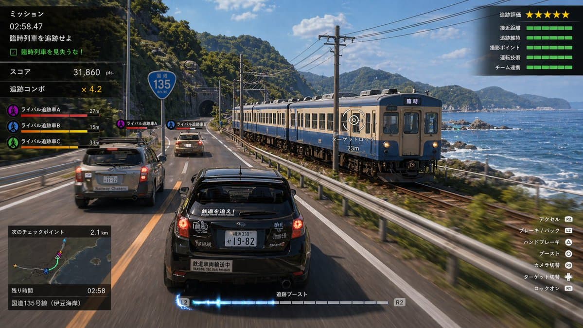 Train Photography Game Simulation preview image 1