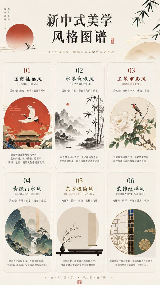 New Chinese Aesthetics Style Chart preview image 1