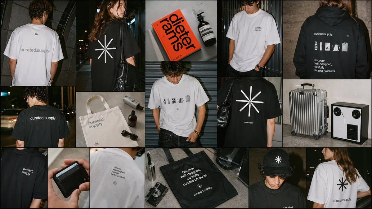Minimal Streetwear Merch Moodboard preview image 1