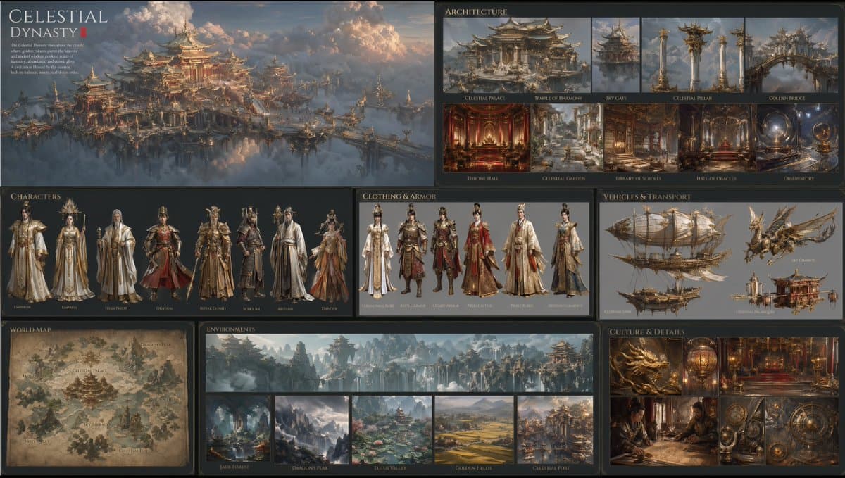 Celestial Dynasty World Bible Board preview image 1