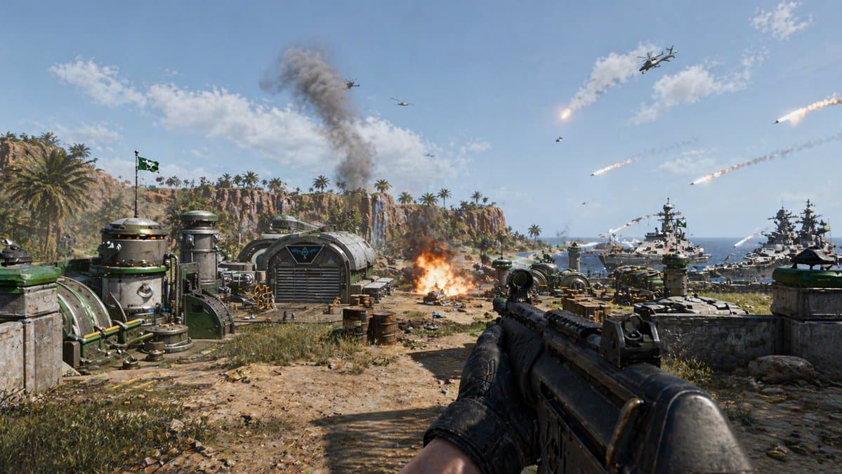 First-Person Tropical Island Warzone preview image 1