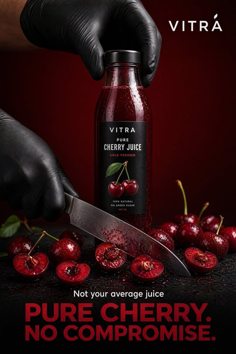 Premium Beverage Commercial Poster preview image 2