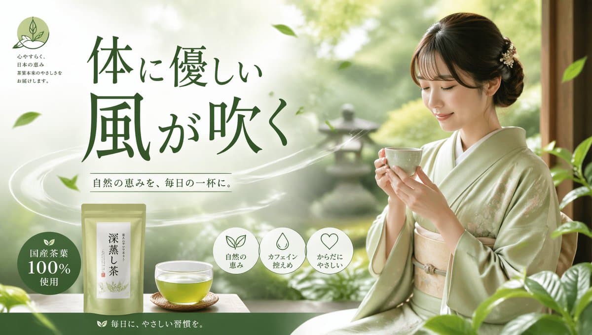 Tea Brand Product Advertisement Mockup preview image 1