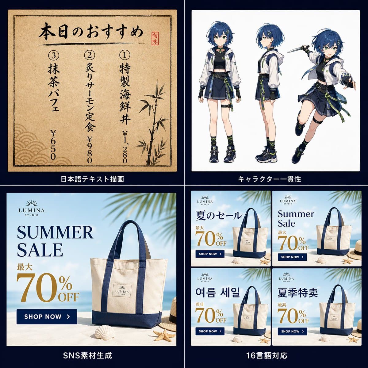 AI Image Capabilities Promo Grid preview image 1