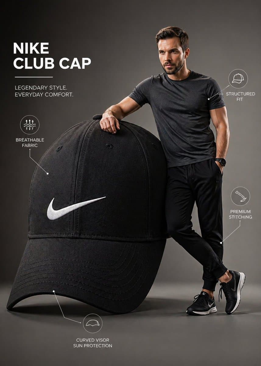 Premium Brand Infographic with Male Model preview image 1