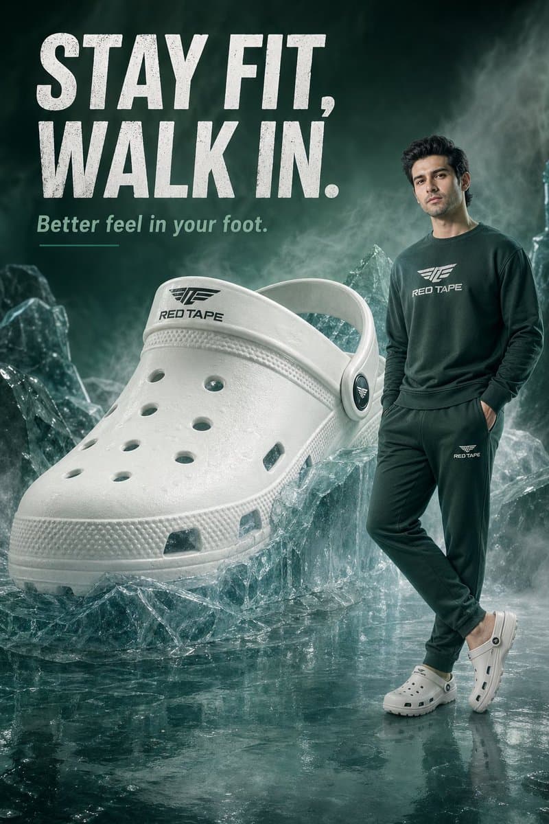 Creative Footwear Concept Ad preview image 2