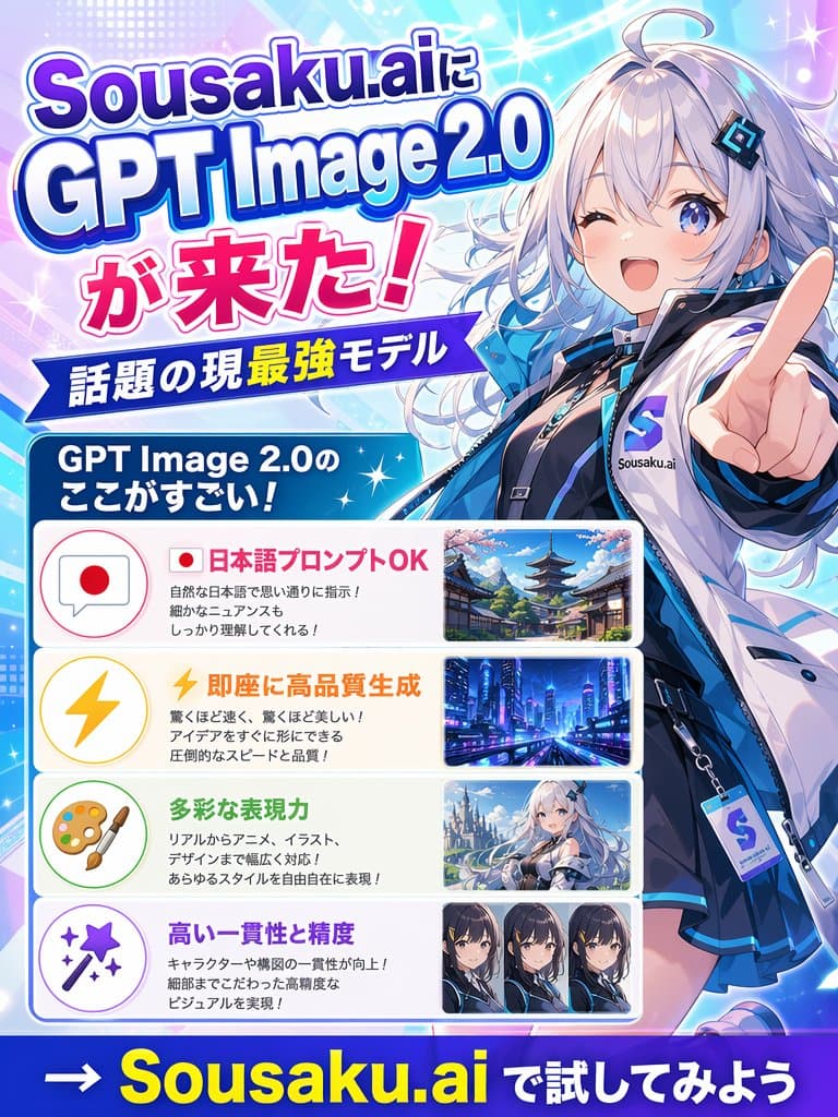 Japanese Anime AI Launch Poster preview image 1