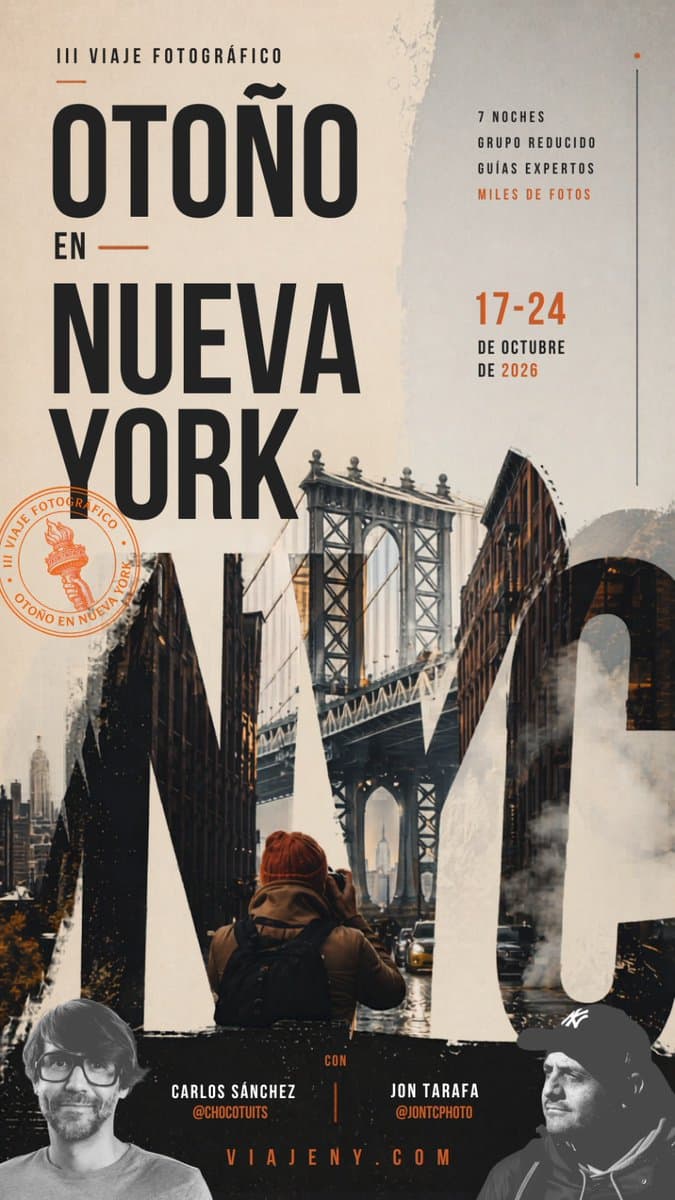 Autumn in New York Travel Poster preview image 1